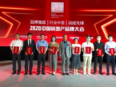 佳源集团荣膺“2020中国房地产品牌价值TOP100”