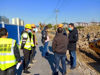 安吉经济开发区念好“优快严”三字经助力基建项目开复工