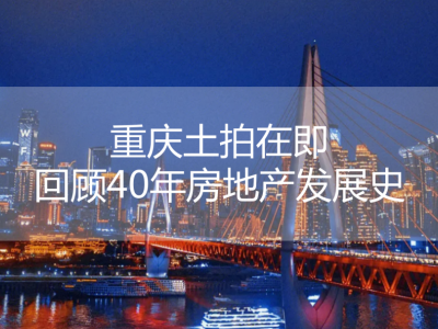 袁书记履新重庆土地政策或将迎来新历史转折点