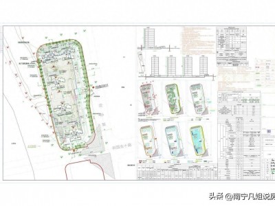 广西凯誉汇麒麟伴江悦A地块总平公示案名曝光