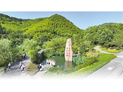 浙江安吉:绿水青山就是金山银山